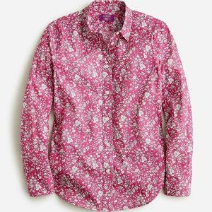 J.Crew NEW with tags s. 16 shirt in Liberty® fabric Summer Blooms - RARE